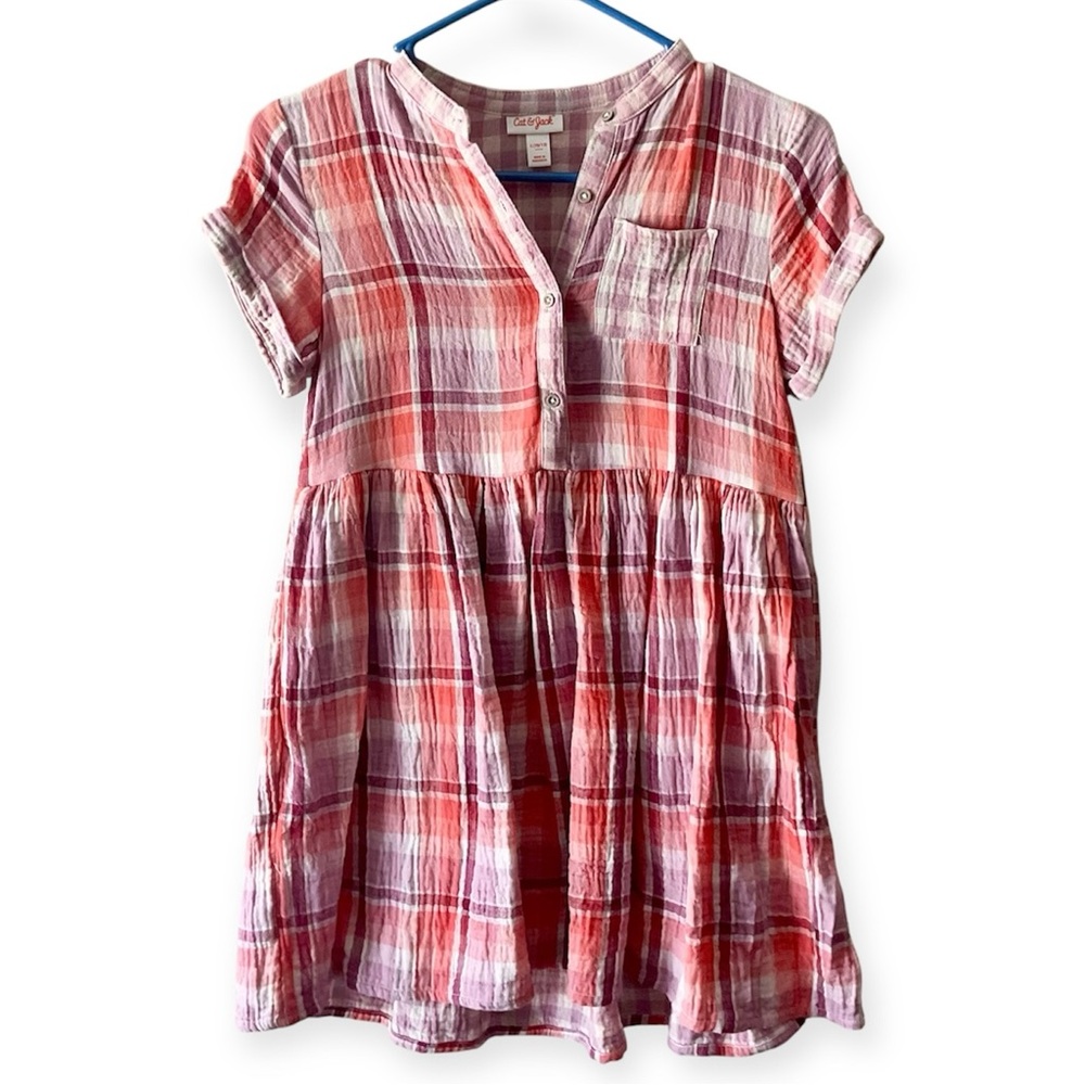 Cat & Jack Pink Plaid dress